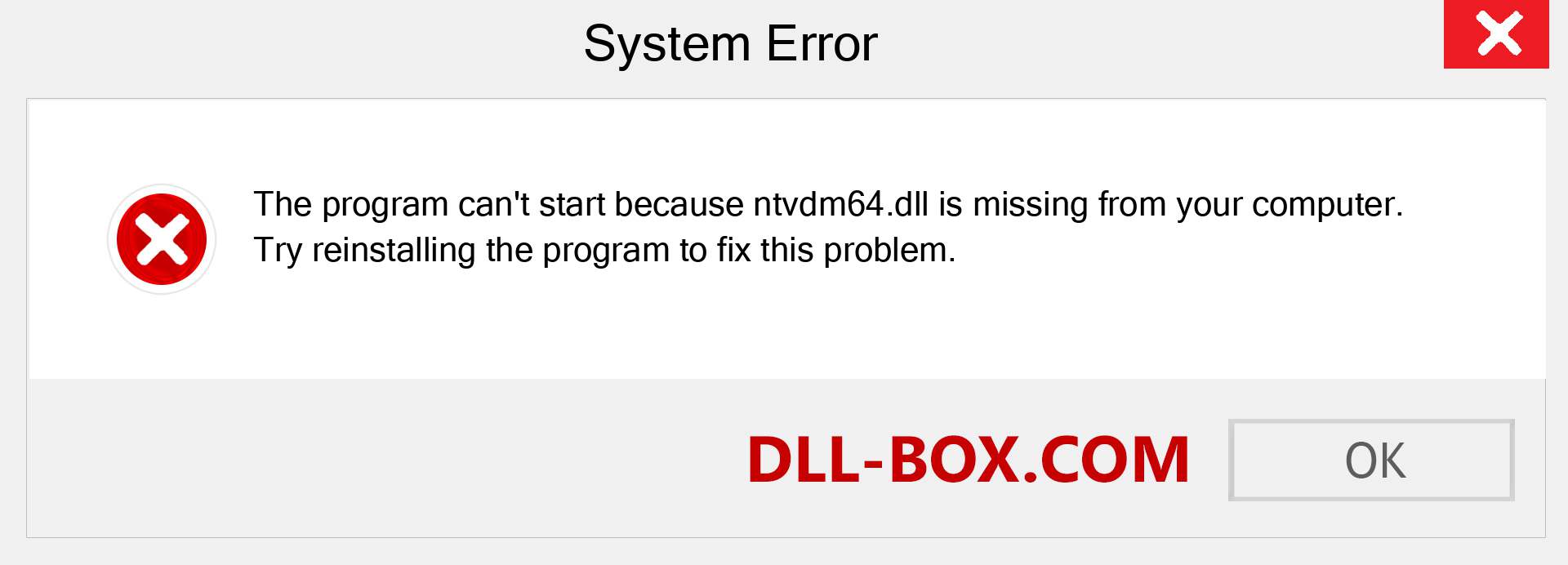  ntvdm64.dll file is missing?. Download for Windows 7, 8, 10 - Fix  ntvdm64 dll Missing Error on Windows, photos, images